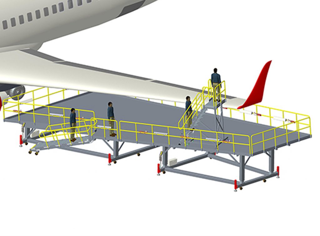 Aircraft Docking Malaysia Scaffolding Malaysia Aluminium